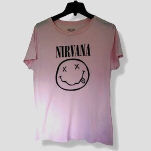 NIRVANA Pink Tee size XL